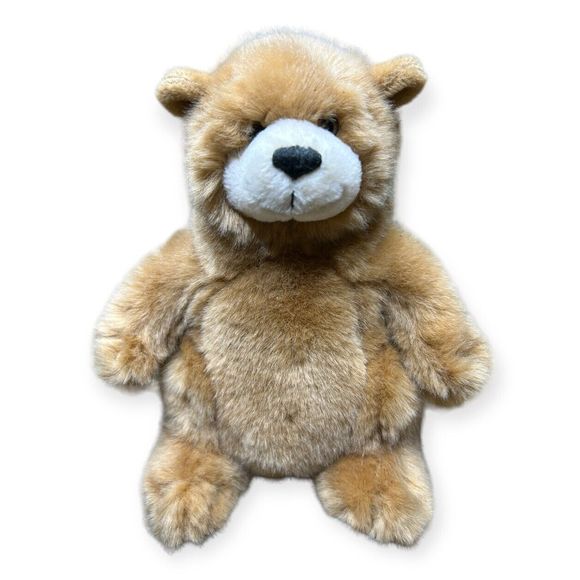 Charmin brown plush bear Bill by Russ Stuffed animal - Picture 1 of 7